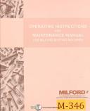 Milford-Milford Riveting Machines, Operators Instruction and Maintenance Manual-General-01